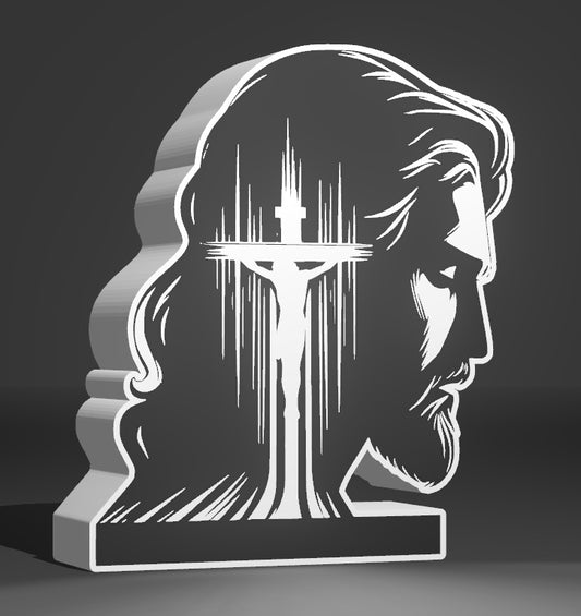 Christ and the Cross Light Box